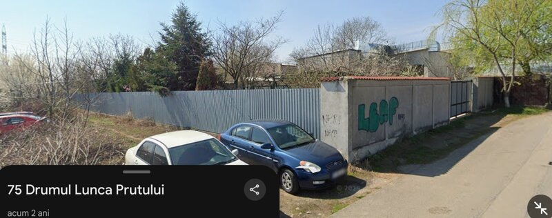 Drumul Lunca Prutului 69-73 Vand teren